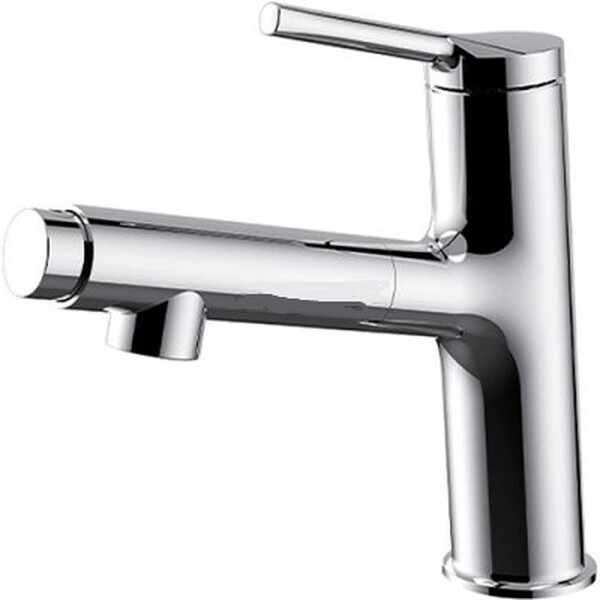 G1052-70 Смеситель Тюльпан GAPPO d-35 с выдвижным изливом и кнопкой экономии воды