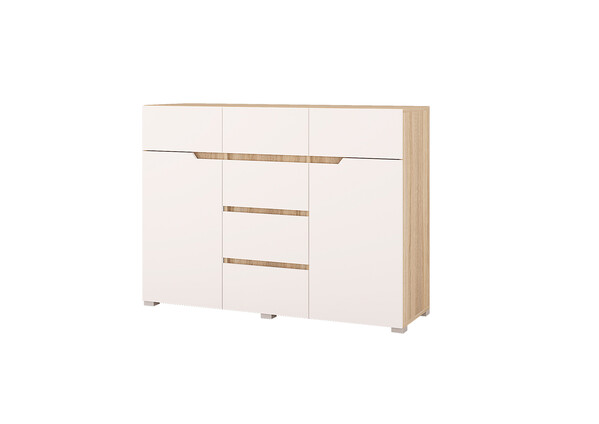 ФАСАД Комод 1200 Анталия (белый) (1 место)