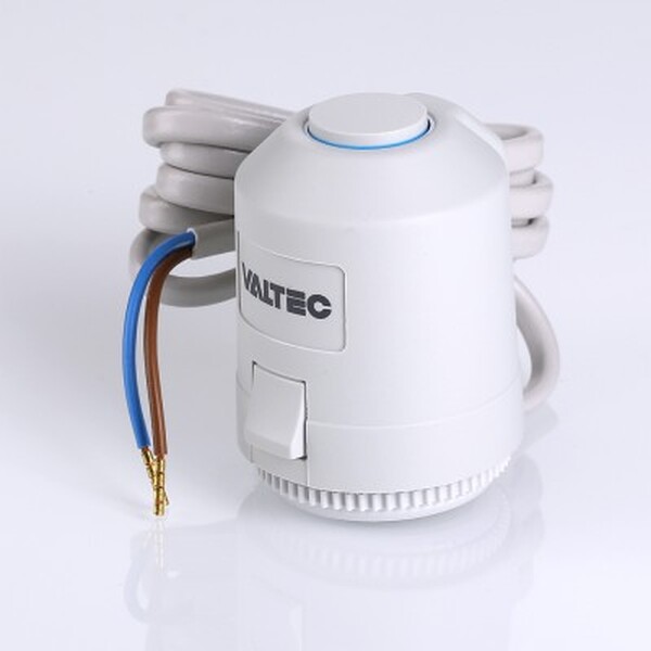 Электротермический сервопривод VALTEC двухпозиционный, норм. ЗАКР., питание 220 В (м) VT.TE3043.0.220