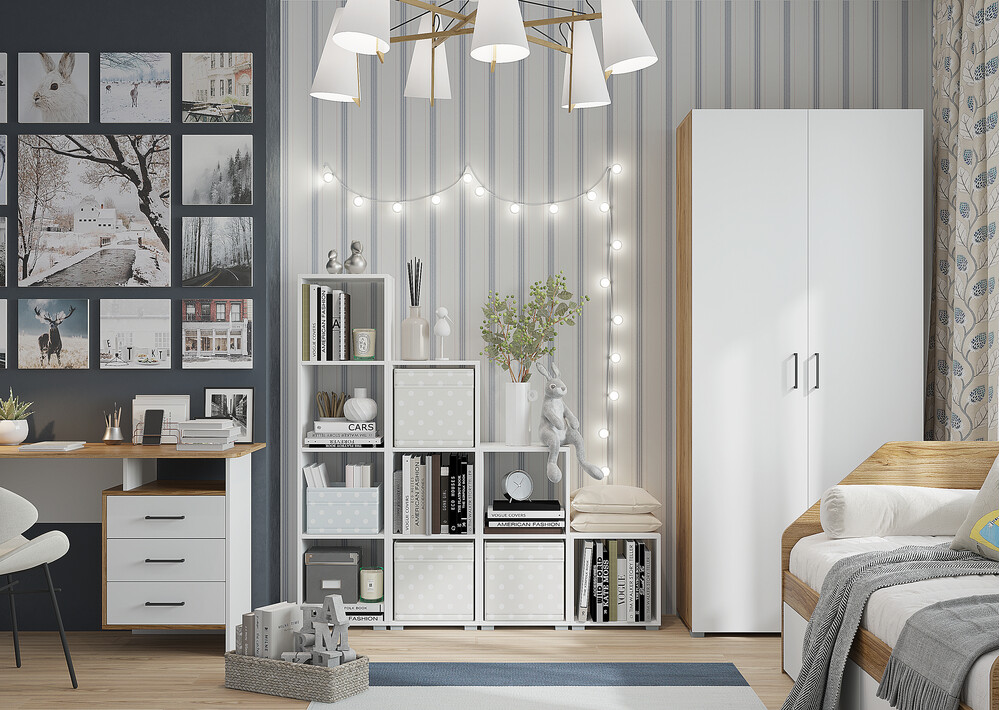 Лайт Бокс 3 (белый/золотой) (1 место)