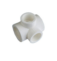 Крестовина двух плоскостная 32х25х25х32 PP-R KALDE