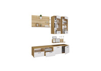 КОРПУС Гостиная "Ненси - 3" (крафт золотой) 