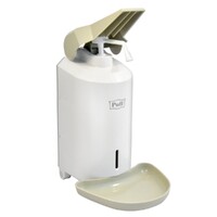 Дозатор для жидкого мыла и дез. растворов ЛОКТЕВОЙ Puff-8193 1л с каплесборником
