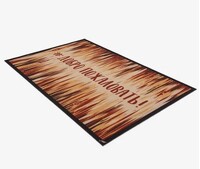 Коврик придверный влаговпитывающий SHAHINTEX DIGITAL PRINT 50х80 "Добро пожаловать" (01)