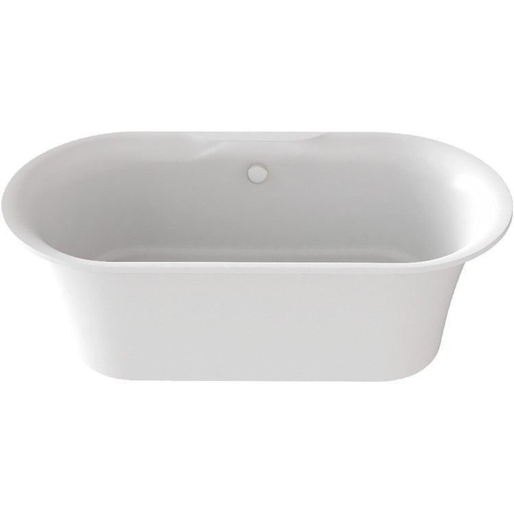 Ванна из литьевого мрамора BAS "ВЕНЕЦИЯ" 170х80 Белый (БЕЗ АВТОСЛИВА) ВА00003