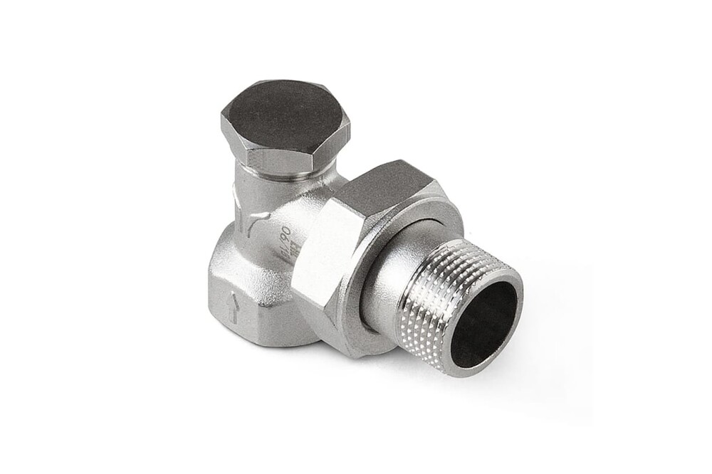Клапан PRO AQUA угловой запорно-регулирующий 3/4 LVA-m20-f20x 