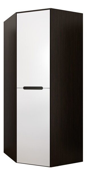 Вегас Шкаф Угол венге/белый (5 мест)