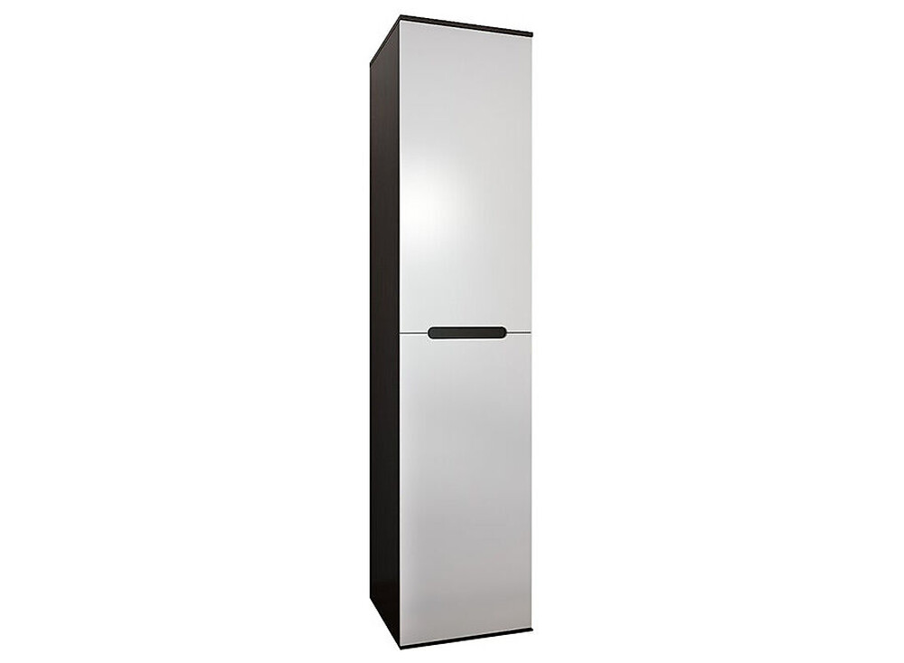 Вегас Шкаф 1-Д венге/белый (3 места)