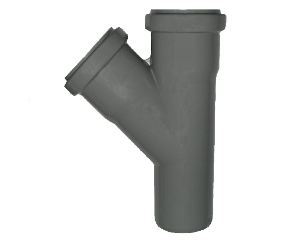 125 тройник на 125 угол 45