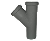 125 тройник на 125 угол 45