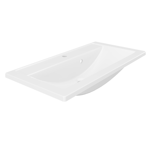 Умывальник "Paola Mario 90" (литьевой мрамор 900х455х175, посадочный размер Сomo-90) в комплекте с выпуском и переливом г. Ульяновск