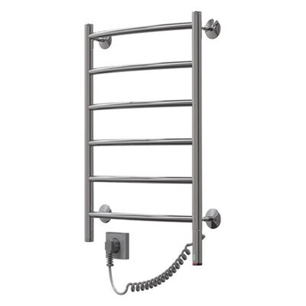 Полотенцесушитель электрический Орион Лесенка 40-80, 60 вт (К-таймер, Прямая, Справа) 12210									