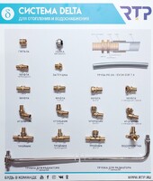  СТЕНД Система ДЕЛЬТА (аксиальные фитинги) РТП