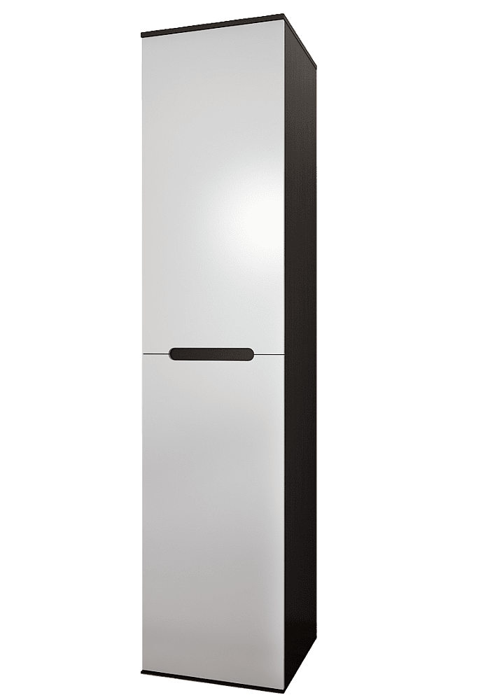 Вегас Шкаф 2-Д венге/белый (4 места)