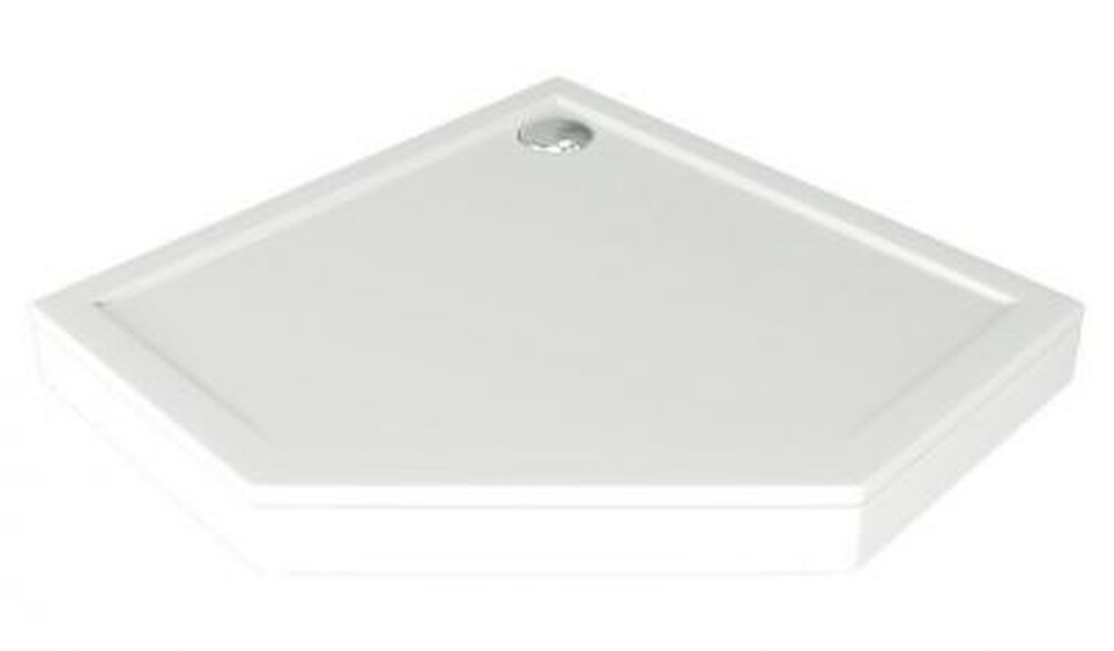 Поддон GOOD DOOR ПЕНТА мрамор 100х100 (без автослива) ГРЕЙ ЛП00049 Распродажа 