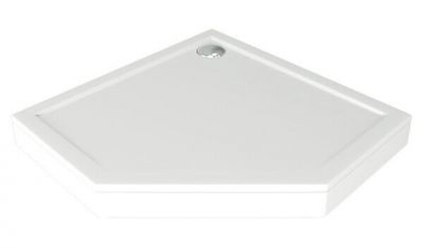 Поддон GOOD DOOR ПЕНТА мрамор 100х100 (без автослива) ГРЕЙ ЛП00049 Распродажа 