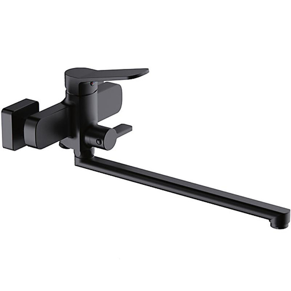 2262 Смеситель Ванна Frap d-35 дл излив (черный) 