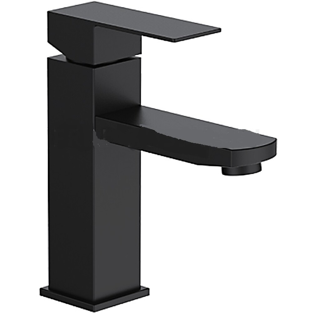 10802-6 Смеситель Тюльпан Frap d-35 на гайке (черный) 