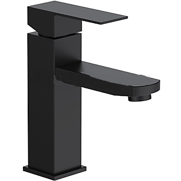 10802-6 Смеситель Тюльпан Frap d-35 на гайке (черный) 