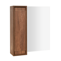 Зеркало-шкаф SANTREK HOME "Верона-65" (Дуб светлый) 650х700х150