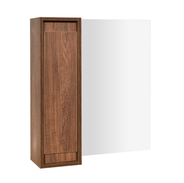 Зеркало-шкаф SANTREK HOME "Верона-65" (Дуб светлый) 650х700х150