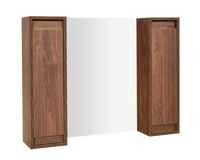 Зеркало-шкаф SANTREK HOME "Верона-80" (Дуб светлый) 800х700х150*