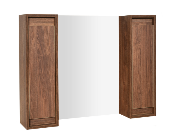 Зеркало-шкаф SANTREK HOME "Верона-80" (Дуб светлый) 800х700х150*