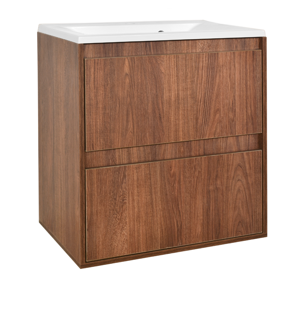 Подстолье подвесное SANTREK HOME "Верона-80" (Дуб светлый) 2 ящика под умывальник "Paola Elegante 80" 800х520х450*