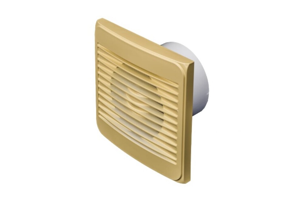 Вентилятор Эвент 100 С (бежевый) (осевой, антимоскитная сетка)