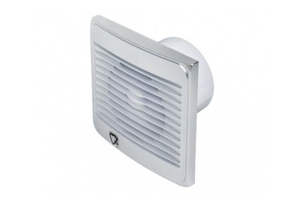 Вентилятор Эвент 100 С (хром) (осевой, антимоскитная сетка)