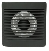 Вентилятор Эвент 100 С (карбон) (осевой, антимоскитная сетка)