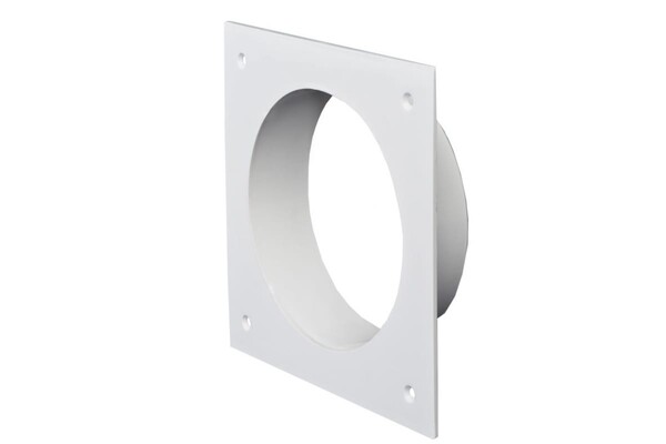 Фланец пластиковый SANTREK AIR D=120 с прямоугольной площадкой 140х210 (П142112Ф )