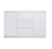 МС Мори Комод МК 1200.3/1203 Белый (2 места)
