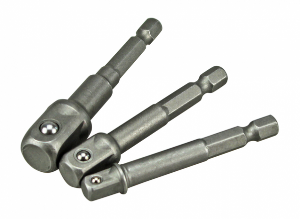 1041-04-S3AD Набор адаптеров для торцевых головок HEX6-SQ 1/4", 3/8", 1/2"; 65-72мм 