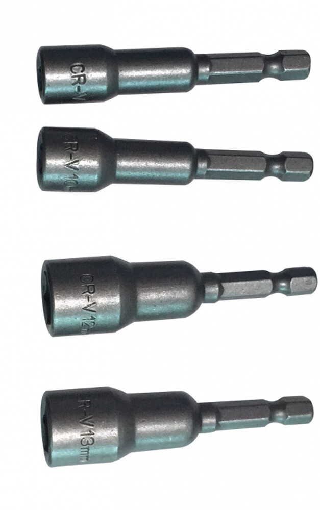 1041-05-S4 Набор бит с торцевыми головками, 8, 10, 12, 13 x 65мм, Sturm!