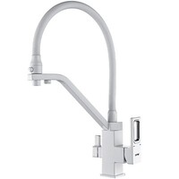 G4317-8 Cмеситель Кухня GAPPO d-35 c подключением фильтра питьевой воды (белый)