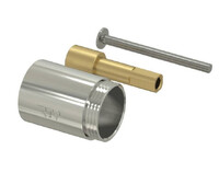  Удлинитель латунный 1/2-L50, хром, RTP   РАСПРОДАЖА !!!