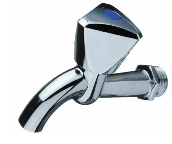 кран водоразборный вентильный 1/2" (дачный) хром 851