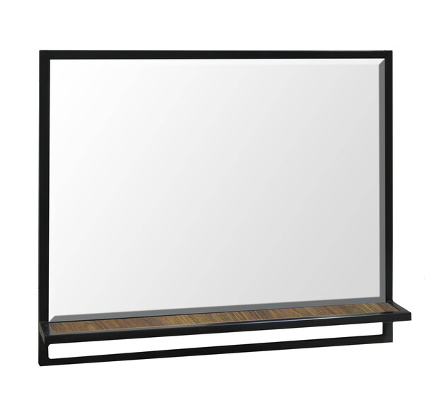 Зеркало SANTREK HOME "Лофт" дуб светлый 800х700х100