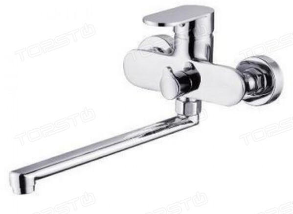 Смеситель Ванна Lemen 40 картридж перекл. душа на корпусе L-нос (LB 2283) 