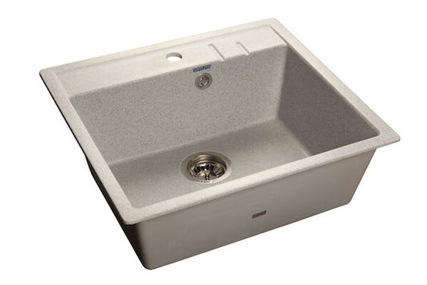Мойка для кухни GranFest Композит QUADRO 561 чаша 560*500 (Q-561 серый)