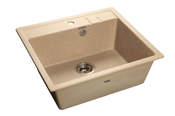 Мойка для кухни GranFest Композит QUADRO 561 чаша 560*500 (Q-561 песочный)