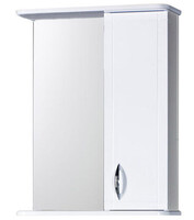 Зеркало-шкаф SANTREK HOME "Мальта-60" (Белый) Правый 600х722х190