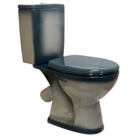 Унитаз-компакт Rosa "УЮТ" Зеленый, 2-х режимная арматура, антивсплеск, косой выпуск (г.Киров)