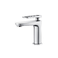 LM3906C Prizma Смеситель для умывальника монолитный, хром LEMARK