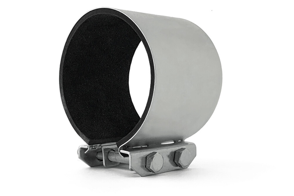 Хомут ремонтный 4" (d 114-121мм) шир.150мм. для водоснабж.