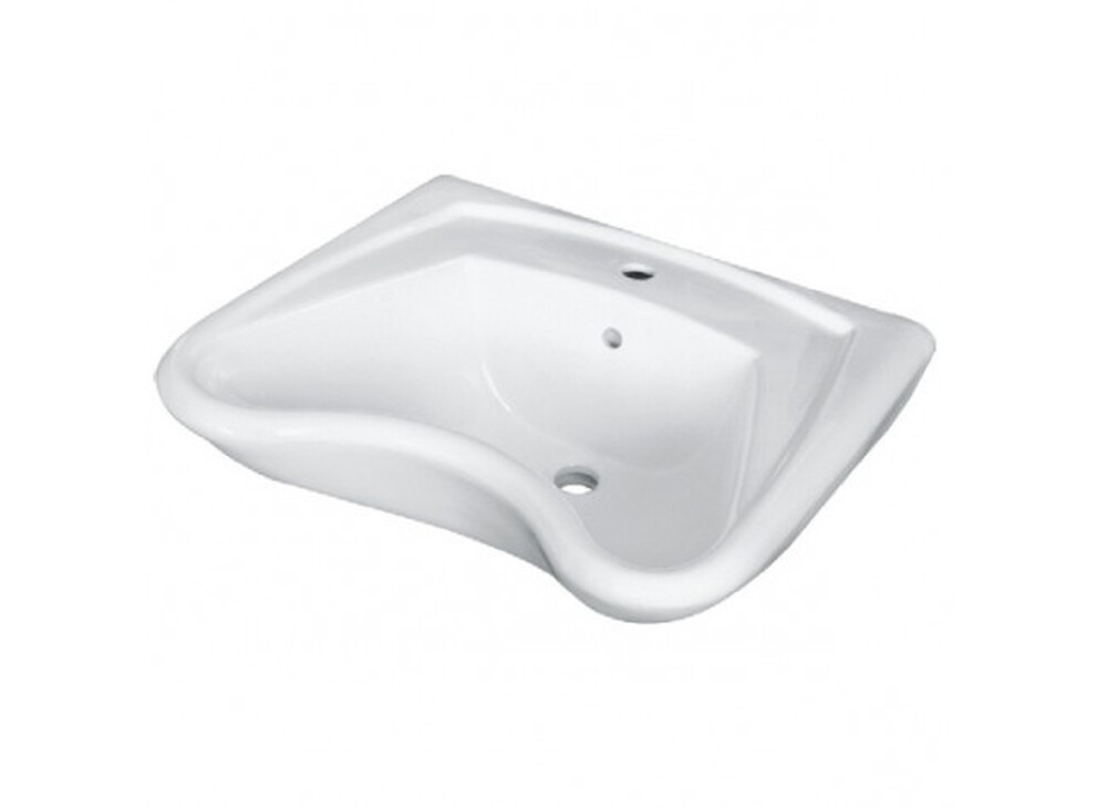 Умывальник Rosa "ХИРУРГИЧЕСКИЙ "Атлантик"" с отв. под смес.и переливом (г.Киров)