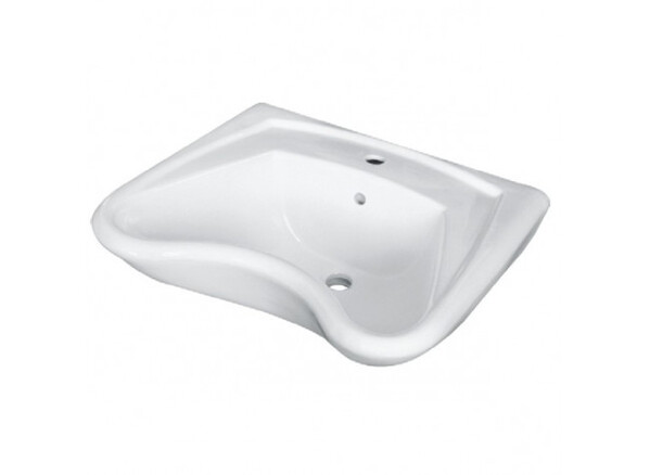 Умывальник Rosa "ХИРУРГИЧЕСКИЙ "Атлантик"" с отв. под смес.и переливом (г.Киров)