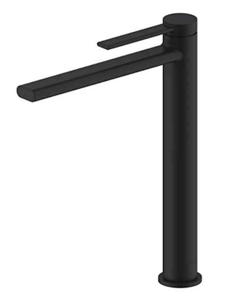 1067-62 Смеситель Тюльпан Frap шар d-25 ВЫСОКИЙ (черный)