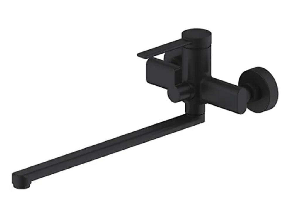 2267-6 Смеситель Ванна Frap шар d-35 дл излив (черный)